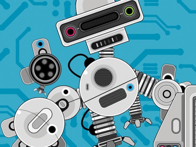Robot Robot by Poked Studio