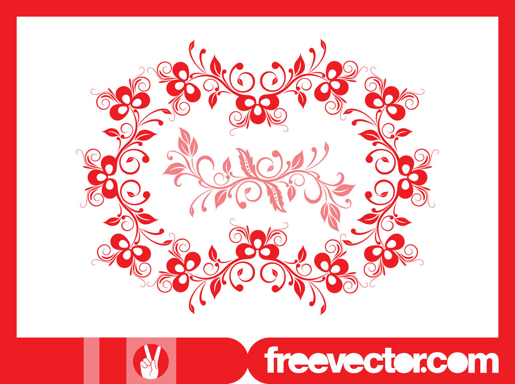 Floral Wreath Graphics