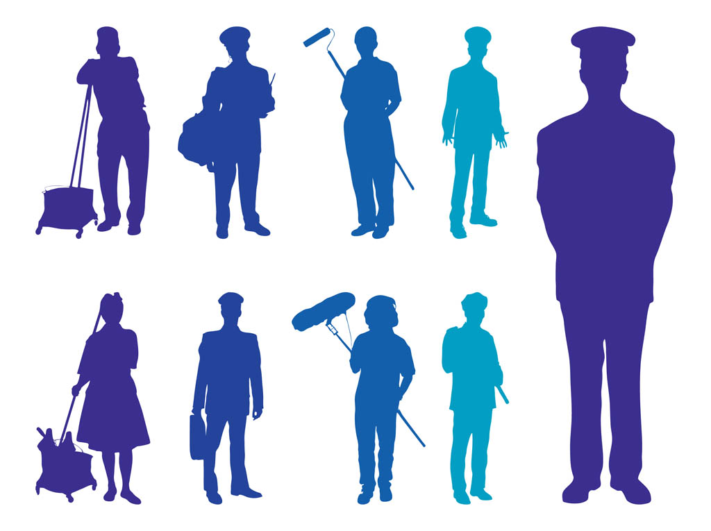 Professions Silhouettes