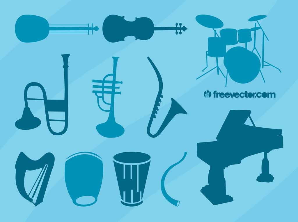 Musical Instruments Vector Collection