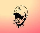 Vector Boy With Hat
