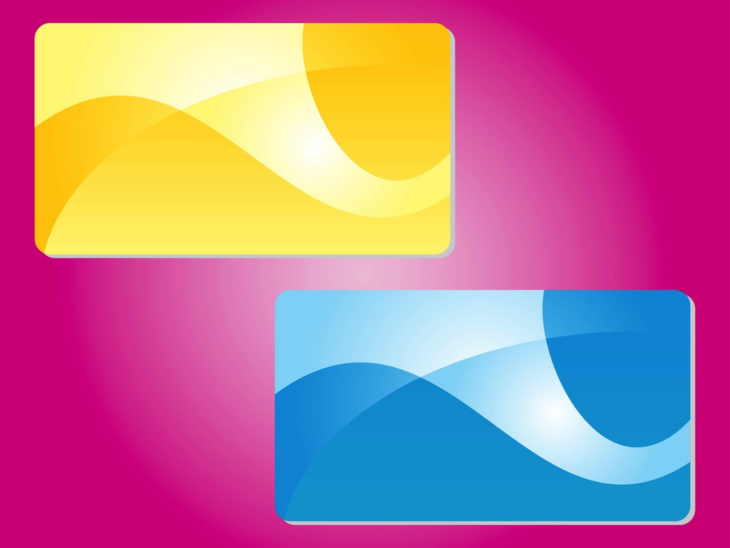 Abstract Colorful Cards
