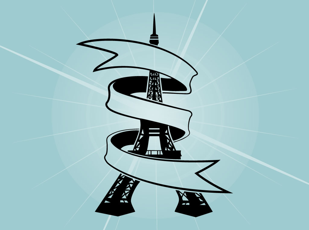 Eiffel Tower Ribbon