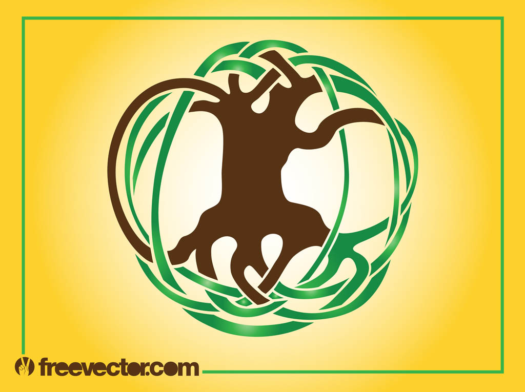 Abstract Tree Logo