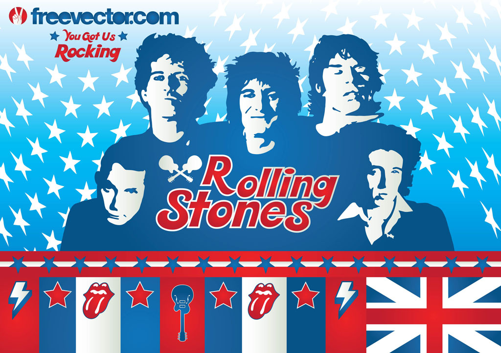 Rolling Stones Vector