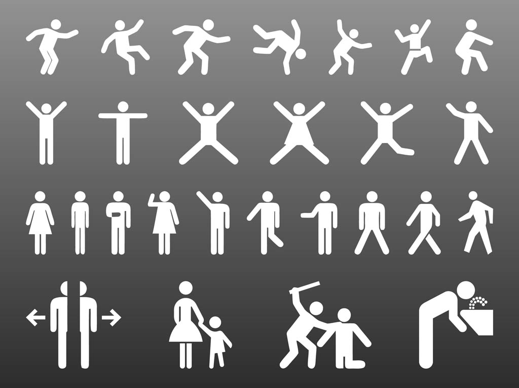 People Pictograms Graphics