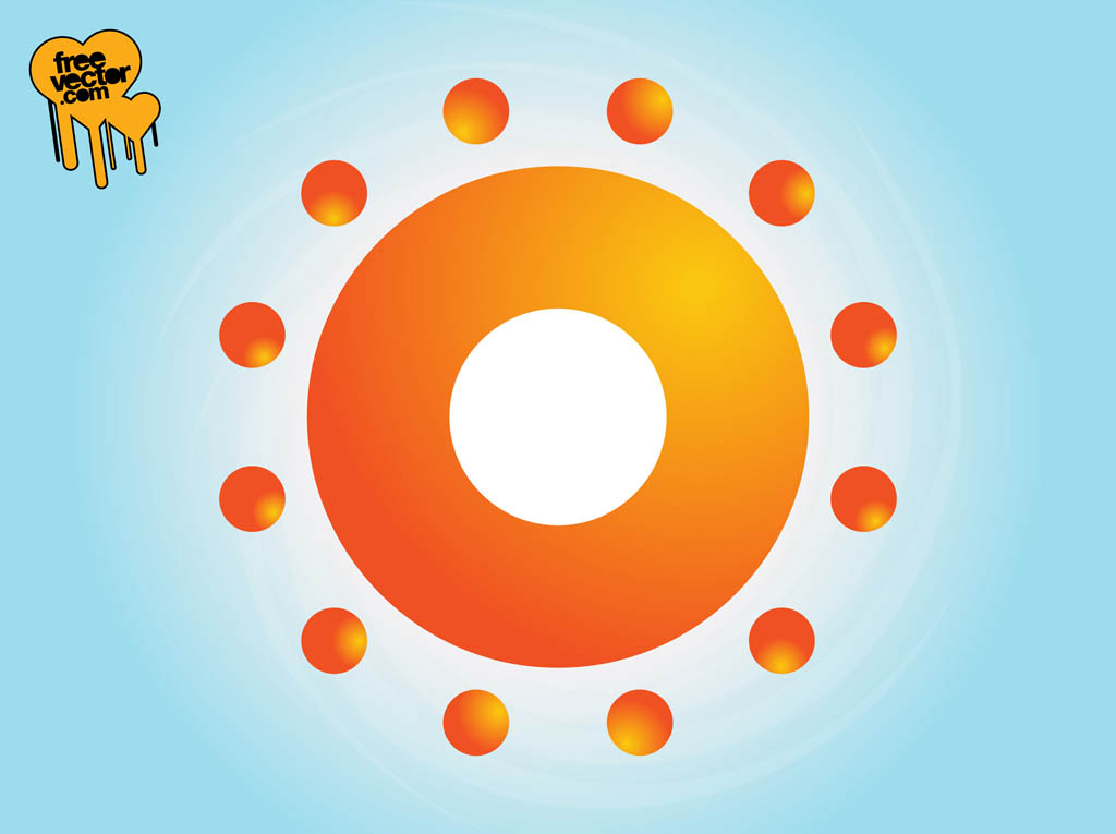Sun Symbol Graphics