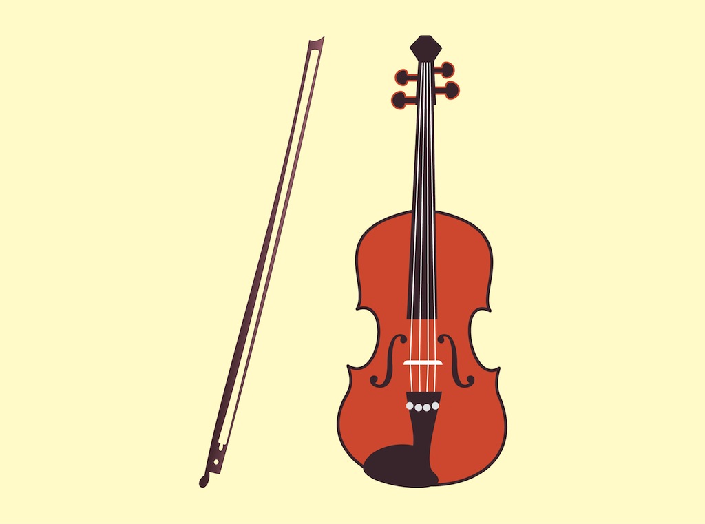 Violin Vector Art And Graphics