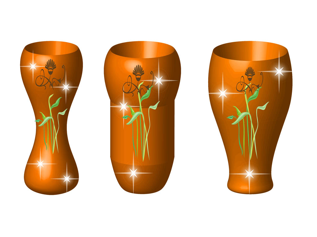 Vases With Flowers