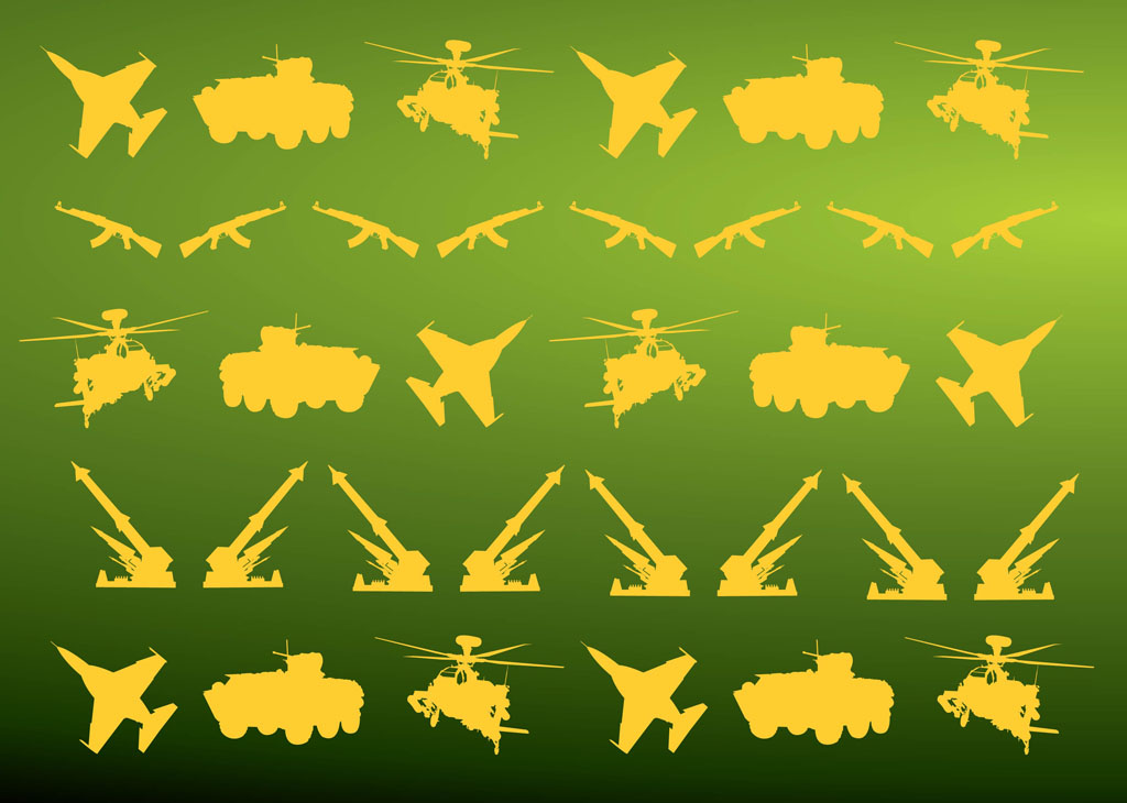 Military Icons Pattern