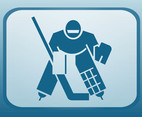 Hockey Player Icon