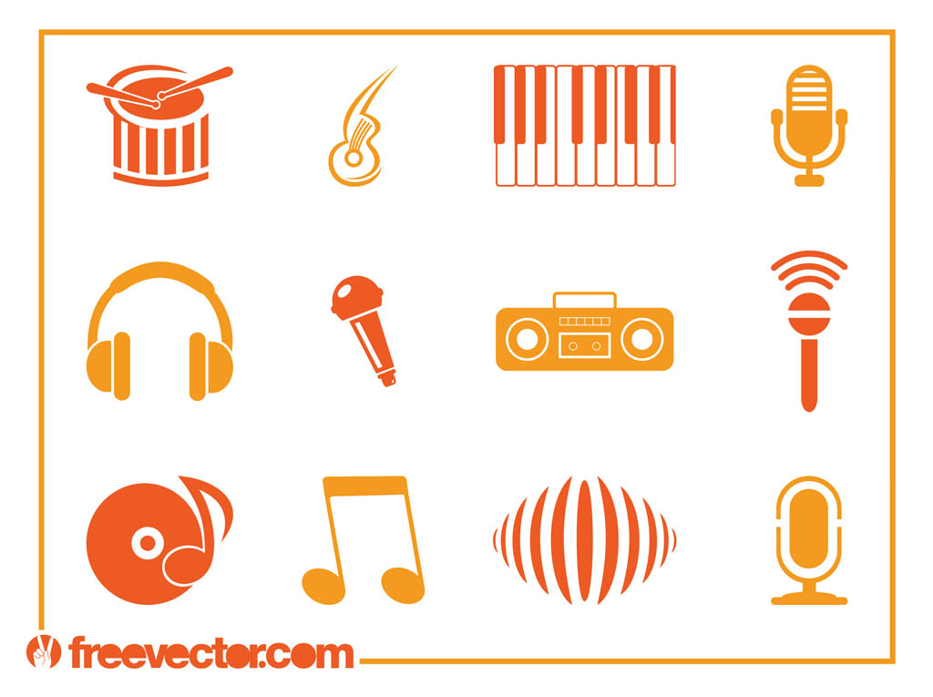 Music Icons Vectors