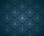 Blue Green Decorative Pattern