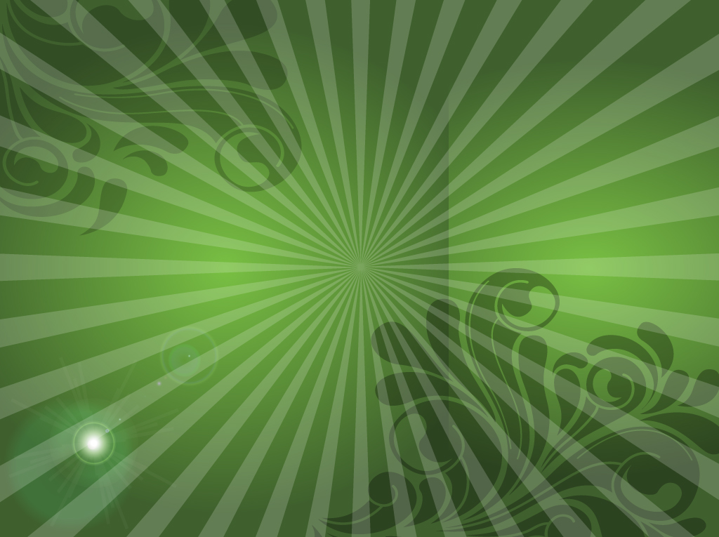 Green Swirls Image
