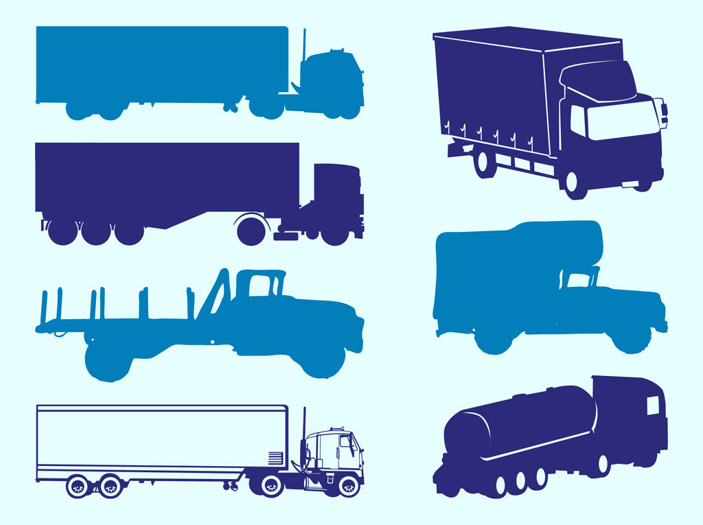 Trucks Silhouettes Graphics