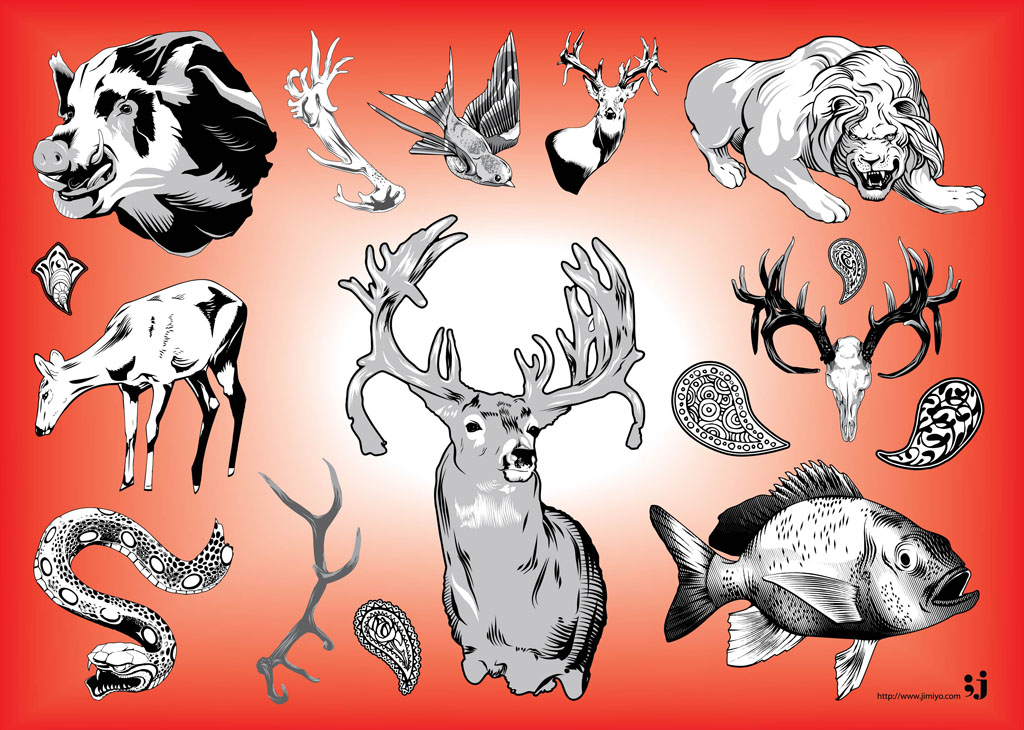 Wildlife Vector Graphics