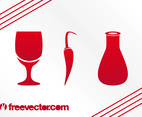Food And Drinks Icons