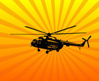 Helicopter Vector Art