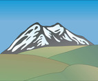 Mountain Landscape Vector