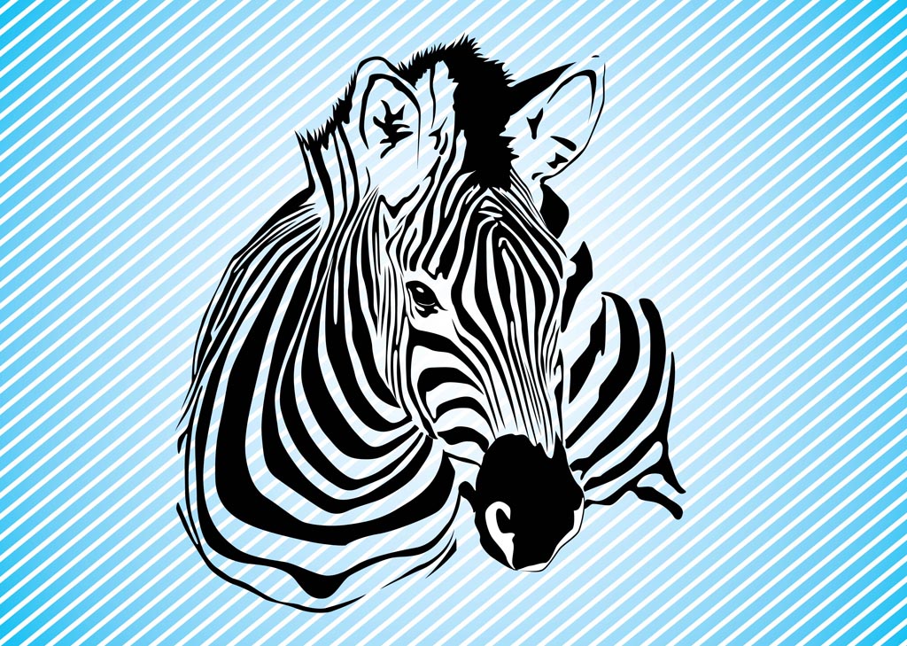 zebra stripes clipart - photo #17