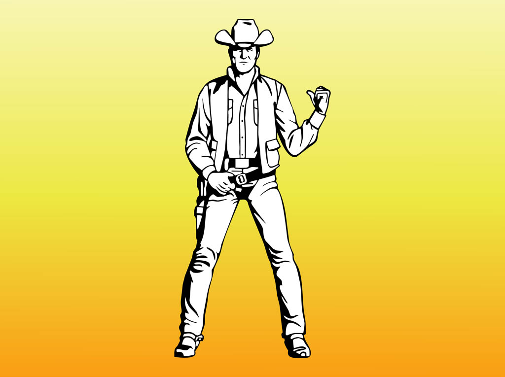 Western Cowboy Portrait