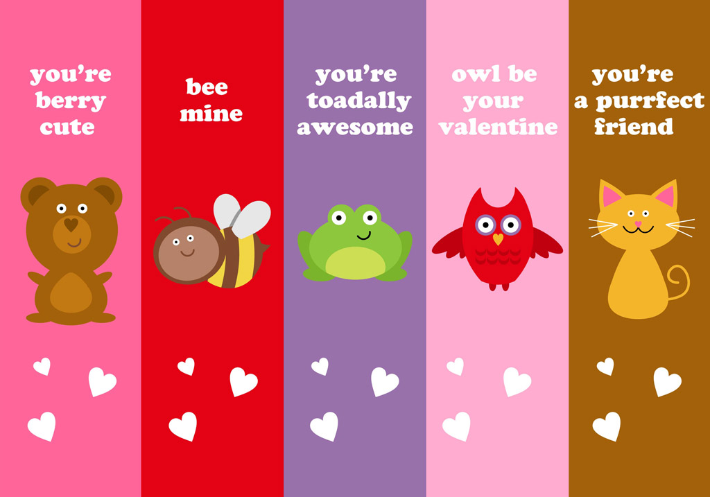 Love Bookmarks Vector Art &amp; Graphics | freevector.com