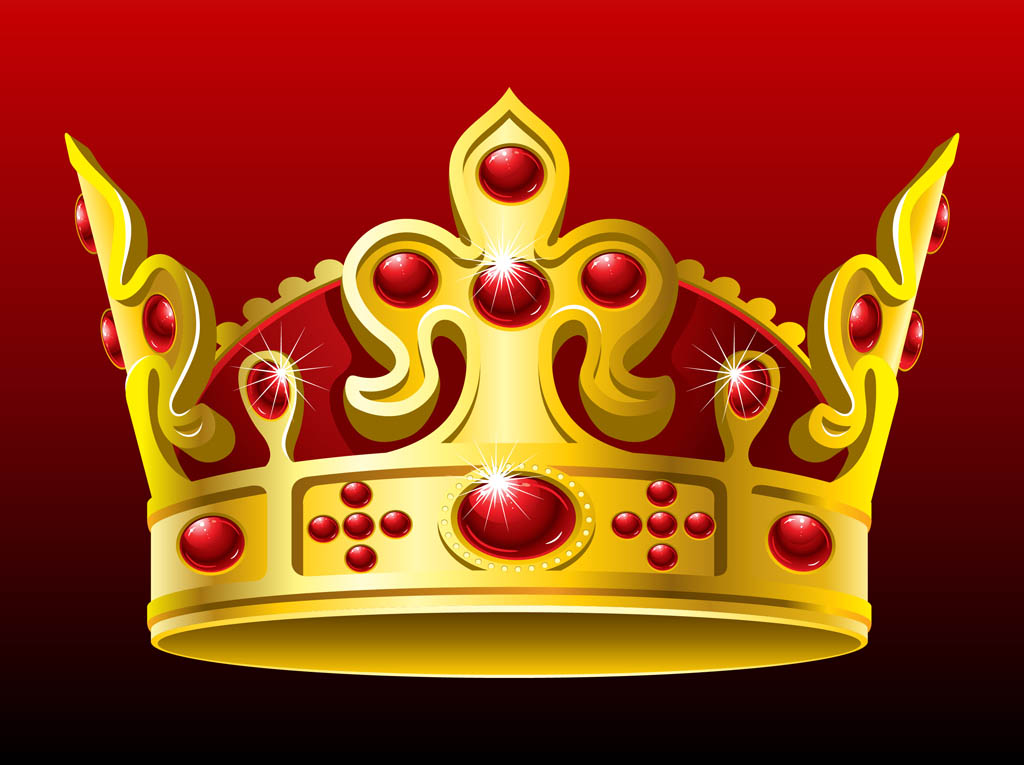 Vector Golden Crown