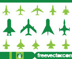 Military Planes Icons