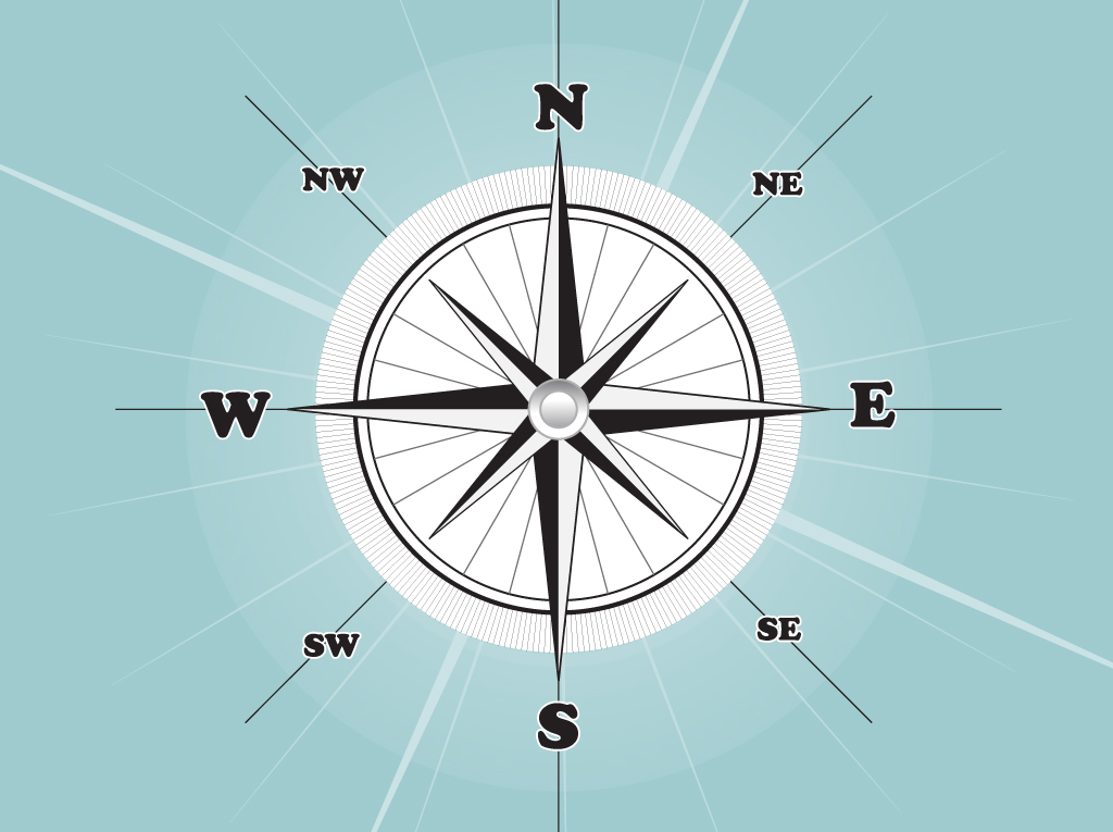 Compass Rose Vector