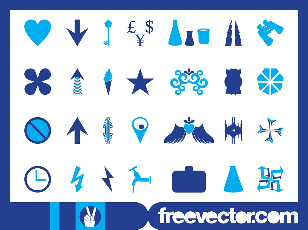Icons And Symbols Graphics Pack