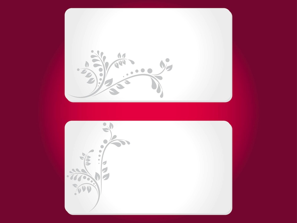 Floral Cards Templates