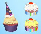 Vector Cupcakes