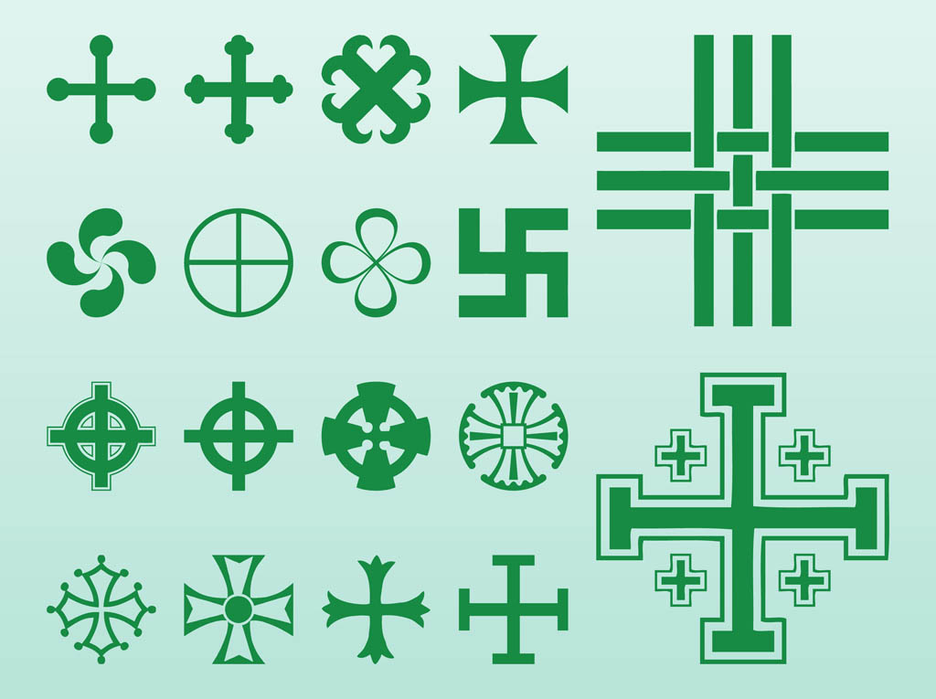 Crosses And Symbols