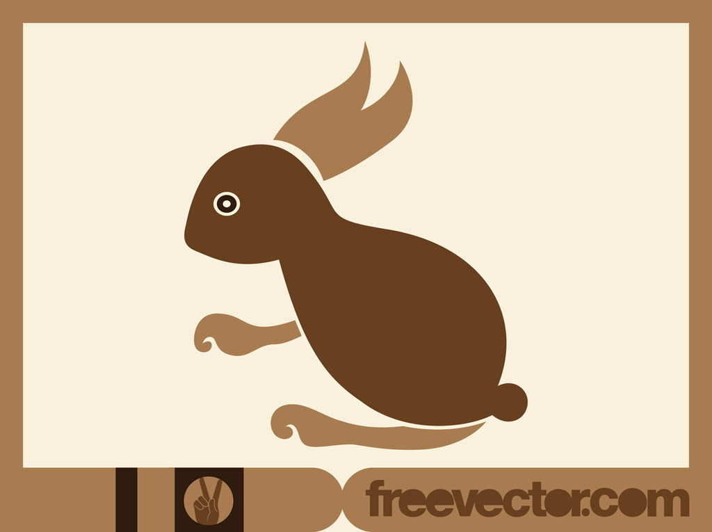 Vector Bunny Illustration 