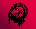 Jesus Face Vector