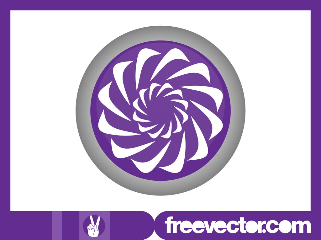 Round Floral Logo