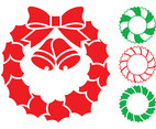 Christmas Wreaths Graphics