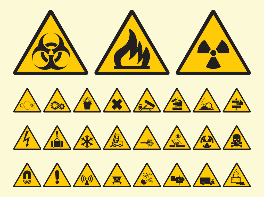Warning Symbols Vector