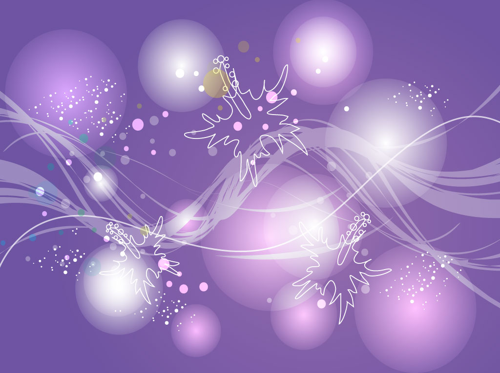 Purple Energy Background