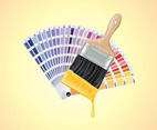 Paint Swatches Vector