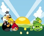 Angry Birds Characters Vector