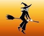 Witch On Broom