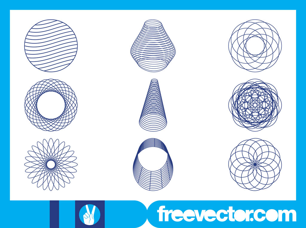 Abstract Wireframe Designs