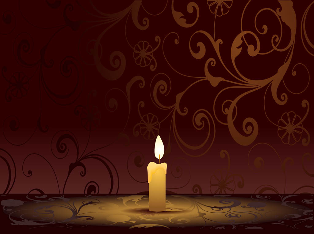 Burning Candle Graphics