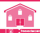 Pink House Icon