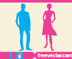 Man And Woman Silhouettes