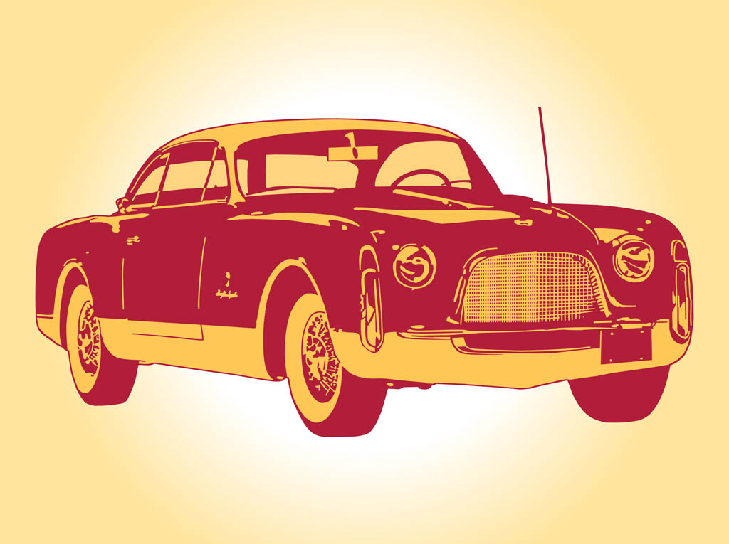 Vintage Car Graphics Vector Art & Graphics | freevector.com