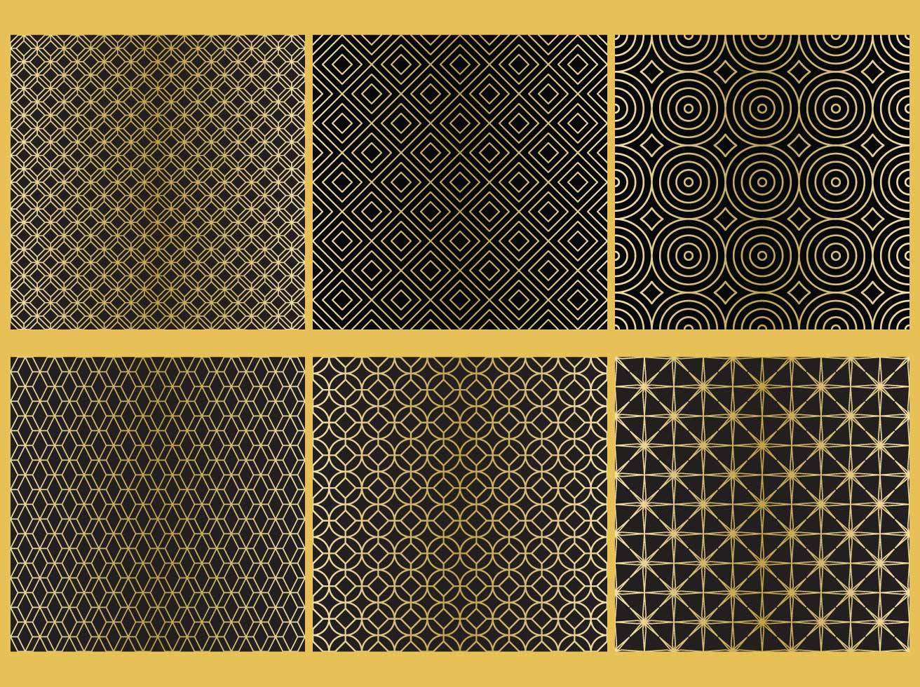 Golden Line Patterns