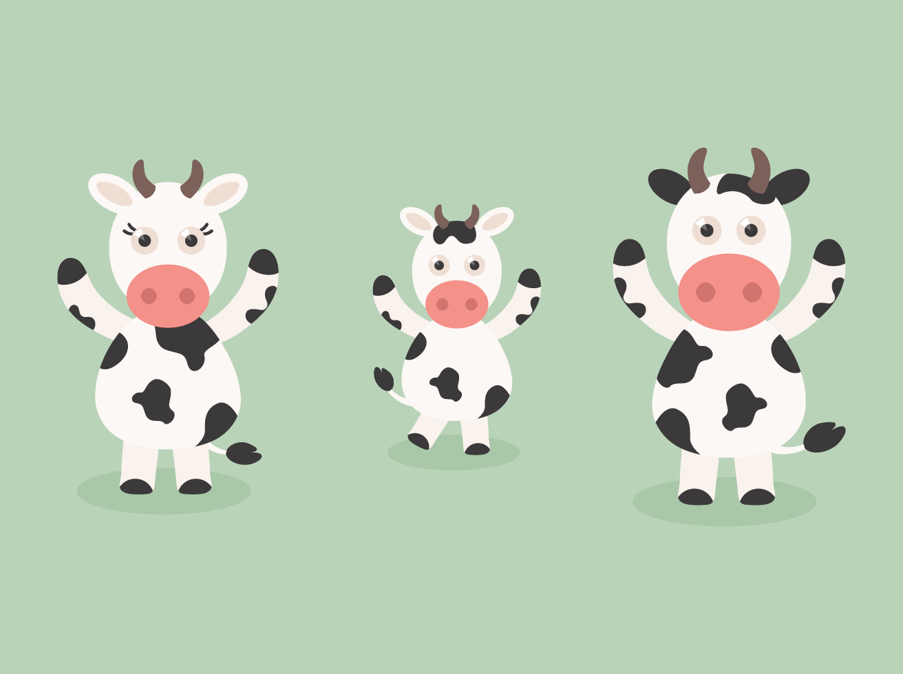 cow clipart vector free - photo #6
