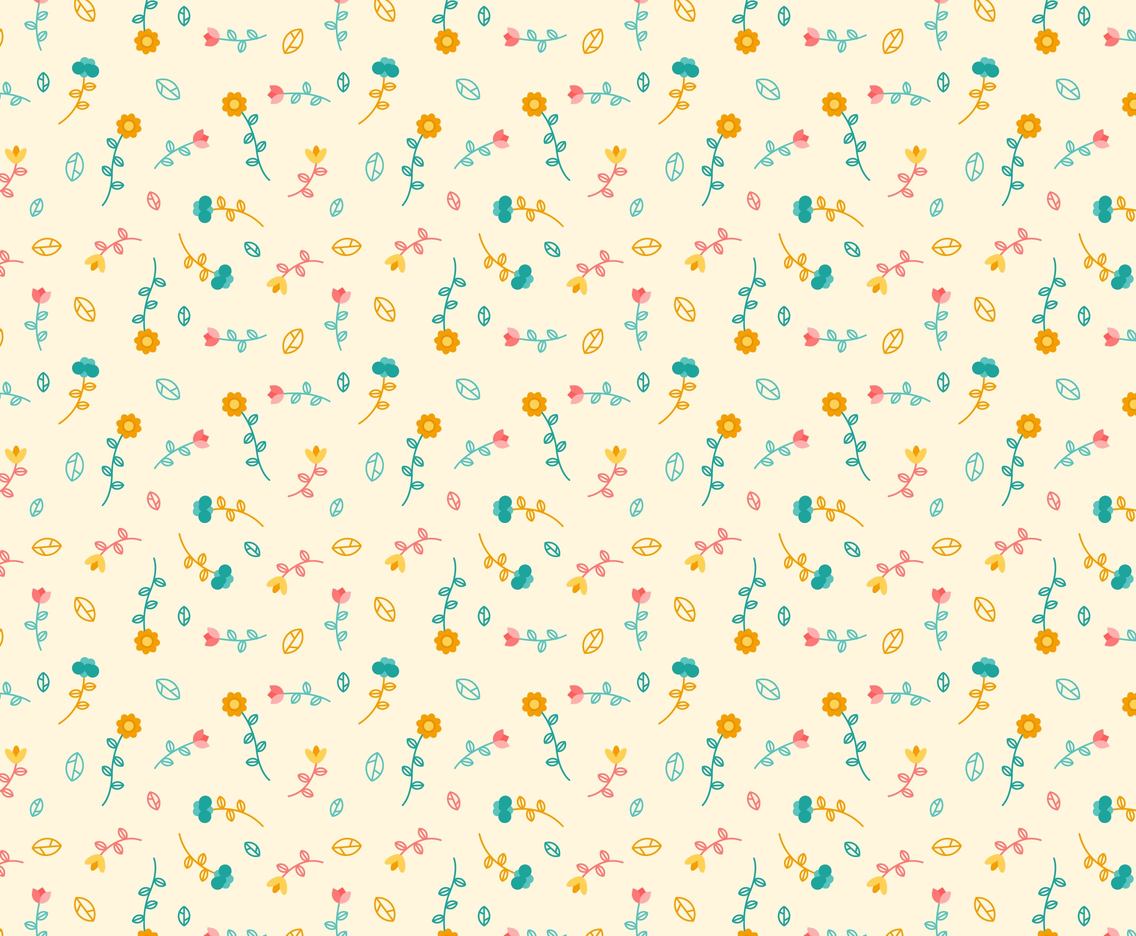 Free Floral Pattern #5